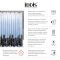 Штора для ванной комнаты IDDIS City 210P24RI11 Штора для ванной комнаты IDDIS City 210P24RI11 - 2