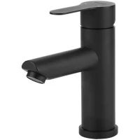 Смеситель для раковины Osgard Hugg 12013 черный матовый