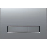 Кнопка смыва Berges Atom Line 049230 для инсталляции, матовый хром