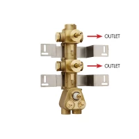 Скрытый термостатический смеситель на 2-4 потребителя Bossini Outlets Z030201000