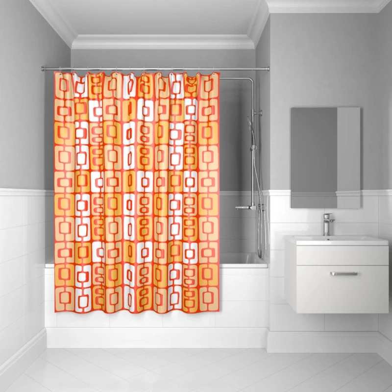 Штора для ванной комнаты IDDIS Orange Toffee 280P24RI11