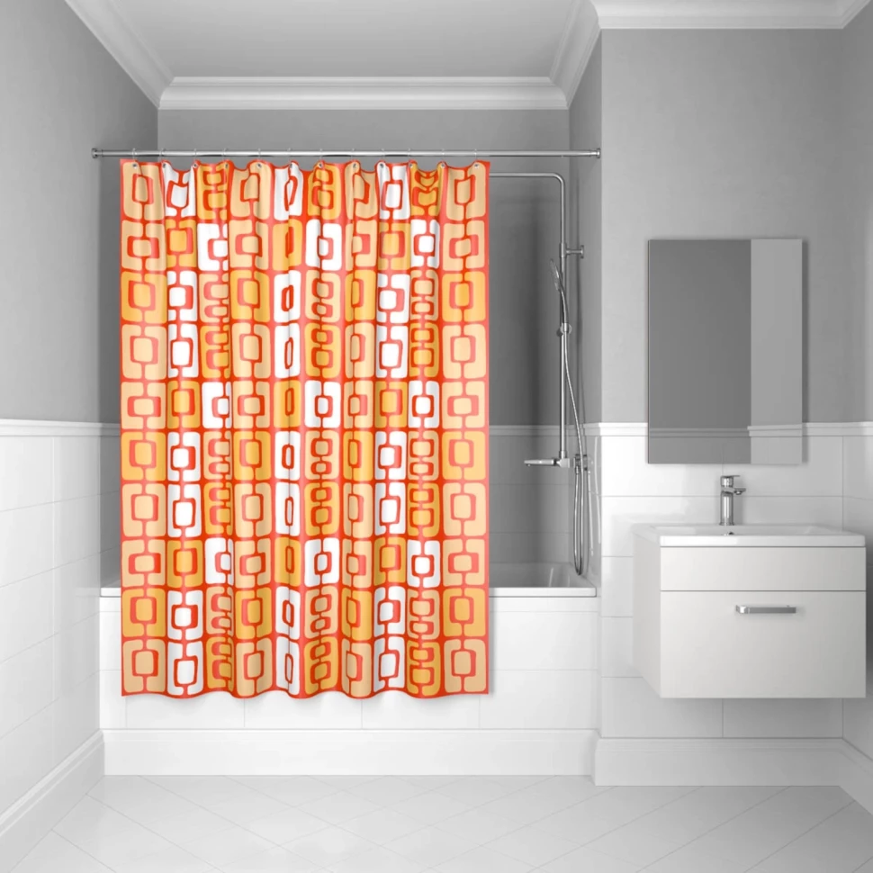 Штора для ванной комнаты IDDIS Orange Toffee 280P24RI11 - фото 1