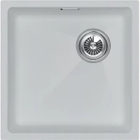 Кухонная мойка Paulmark Lumi LU45SK-WH 45,5x44 см, белый