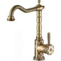 Смеситель для кухни Zorg Antic A 109K-BR бронза