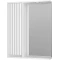 Зеркальный шкаф Brevita Balaton BAL-04065-01-Л 62,5x80 см L, с подсветкой, выключателем, белый матовый - 2