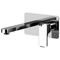 Смеситель для раковины Cisal Cubic CU00551021 встраиваемый, без донного клапана, хром
