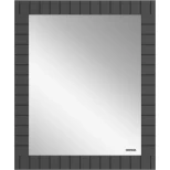 Изображение товара зеркало brevita gloster glos-02070-48-2 70x84 см, графит матовый