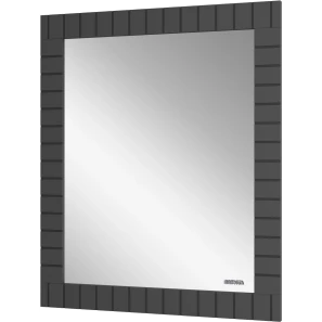 Изображение товара зеркало brevita gloster glos-02070-48-2 70x84 см, графит матовый