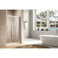 Душевая дверь 150 см Cezares FAMILY-B-BF-3-150-C-Cr прозрачное