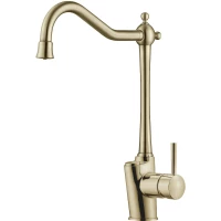 Смеситель для кухни Zorg ZR 353 YF-BR с подключением к фильтру, бронза