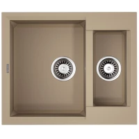 Кухонная мойка Tetogranit Omoikiri Sakaime 60-2-CH шампань 4993913