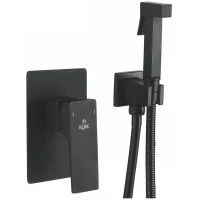 Гигиенический душ Rose R1005H со смесителем, черный матовый