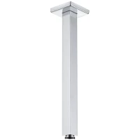 Кронштейн для верхнего душа Boheme Qubic 629-QUBIC-CR 300 мм, потолочный, хром
