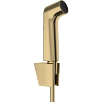 Гигиенический душ Hansgrohe Bidette S 29238990 с держателем, шлангом, золотой