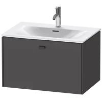 Тумба графит матовый 72 см Duravit Brioso BR421104949