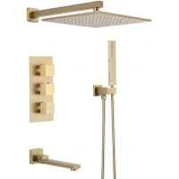 Душевой комплект 300 мм Feramolli Termostato GL7012-12