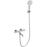 Термостат для ванны Wonzon & Woghand Inn 1 WW-B3013-A1-CR с душевым гарнитуром, хром