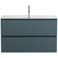 Тумба под раковину BelBagno Uno UNO-MINI-900-2C-SO-AO 90 см, подвесная, голубой матовый