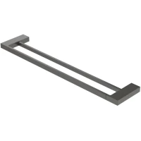 Полотенцедержатель Cezares Slider SLIDER-THD-60-GM 60 см, оружейная сталь матовый