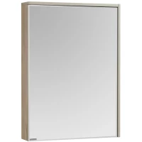 Зеркальный шкаф 60x83,3 см сосна арлингтон R Акватон Стоун 1A231502SX850