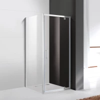 Душевой уголок Cezares Molveno MOLVENO-AH-1-90/80-C-Cr-IV 90x80 см, профиль хром, стекло прозрачное
