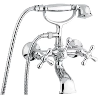 Смеситель для ванны Emmevi Deco Classic 12011/CR с душевым гарнитуром, хром