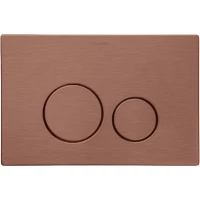 Кнопка смыва Boheme 649-BRB для инсталляции, бронза матовая