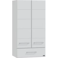 Шкаф подвесной белый глянец Санта Омега 407004