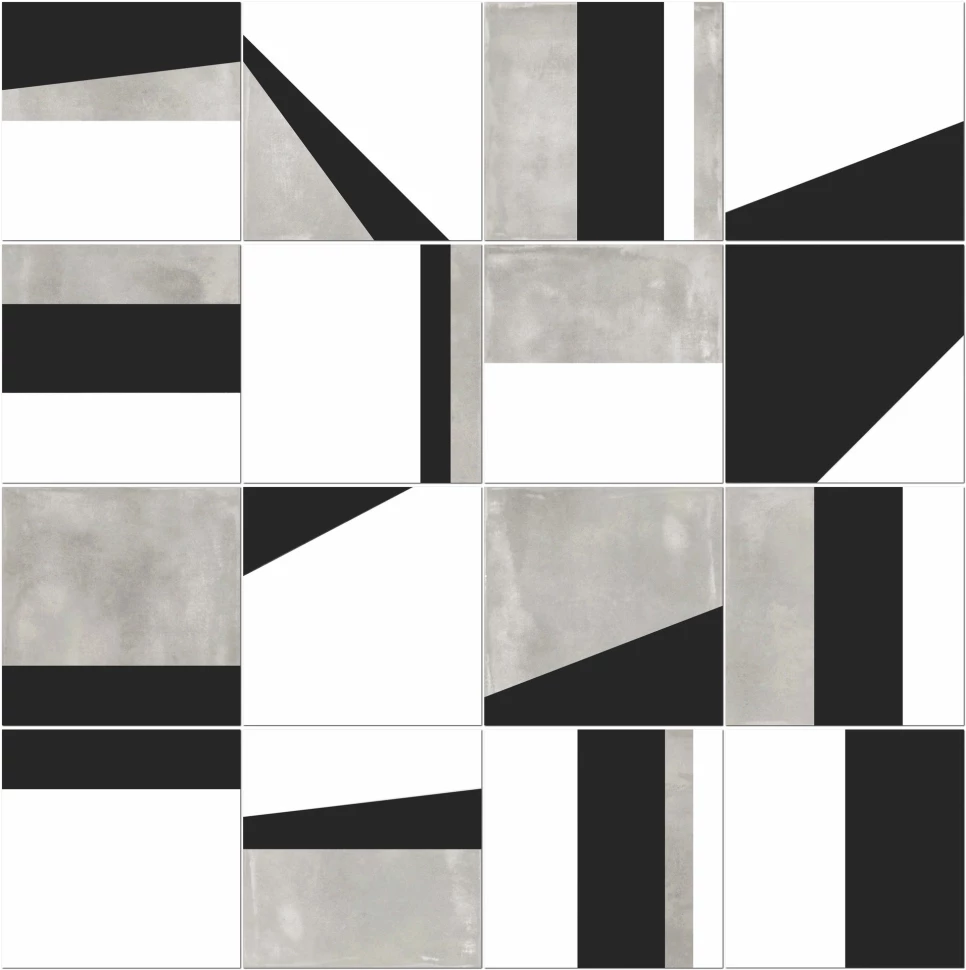 

Керамогранит 0003483 Play Edge Mix Grey 20x20