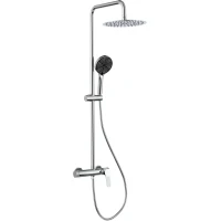 Душевая система GID Edessa L070-CH-ND3 250 мм, со смесителем, хром