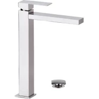 Смеситель для раковины Remer Q-Design QD10LXXL с донным клапаном, хром