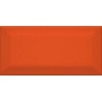 Плитка Kerama Marazzi Клемансо оранжевый грань 7,4х15 16075 