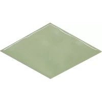 Декор Риад зелёный светлый глянцевый 13,5x7,8