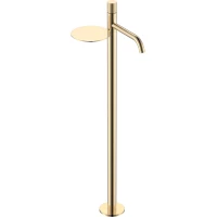 Смеситель напольный для раковины Boheme Stick Touch 120-GG.2 золотой