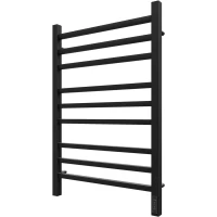 Полотенцесушитель электрический APEXTERMO Atlas AT00185BM 800x530, диммер правый, черный матовый