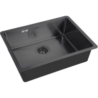 Кухонная мойка Zorg HD 7444 GRAFIT 74x44 см, графит