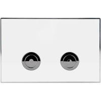 Кнопка смыва Point Венера PN44071WC для инсталляции, белый/хром