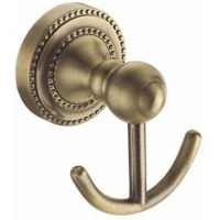 Крючок Fixsen Antik FX-61105A двойной, для ванны, бронза