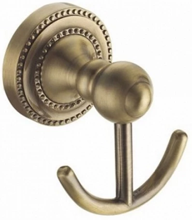 

Крючок Fixsen Antik FX-61105A двойной, для ванны, бронза