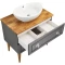 Комплект мебели серый матовый 79 см ASB-Woodline Каталина - 8