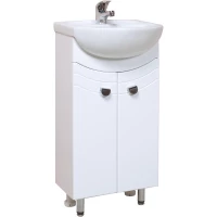 Тумба белый глянец 39 см Onika Манго 104002