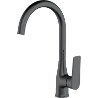 Смеситель для кухни Esko Lagos LG519GM оружейная сталь матовый