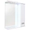 Зеркальный шкаф 58x71,2 см белый глянец R Onika Балтика 205816 - 1