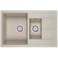 Кухонная мойка Paulmark Feste бежевый PM237850-BE