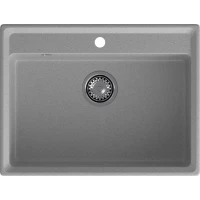 Кухонная мойка GranFest Level 660 66x50 см, серый