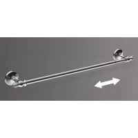 Полотенцедержатель с регулировкой длины от 50 до 80 см Art&Max Antic Crystal AM-E-2624CLS
