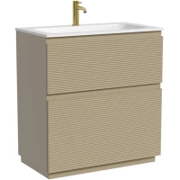 Тумба под раковину Sancos Folk Floor FL80FCP 79 см, напольная, капучино матовый