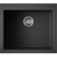 Кухонная мойка Omoikiri Tetogranit Bosen 57-BL 4993145 57x50 см, черный