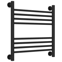 Полотенцесушитель водяной 500x500 черный матовый Сунержа Богема+ 31-0220-5050