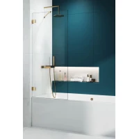 Шторка для ванны Radaway Essenza Pro Gold PNJ II 70 10101070-09-01 прозрачное